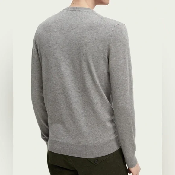 NWT - Scotch & Soda Men’s Essential Logo Crew Neck Sweater - Size XXL - Picture 3 of 9